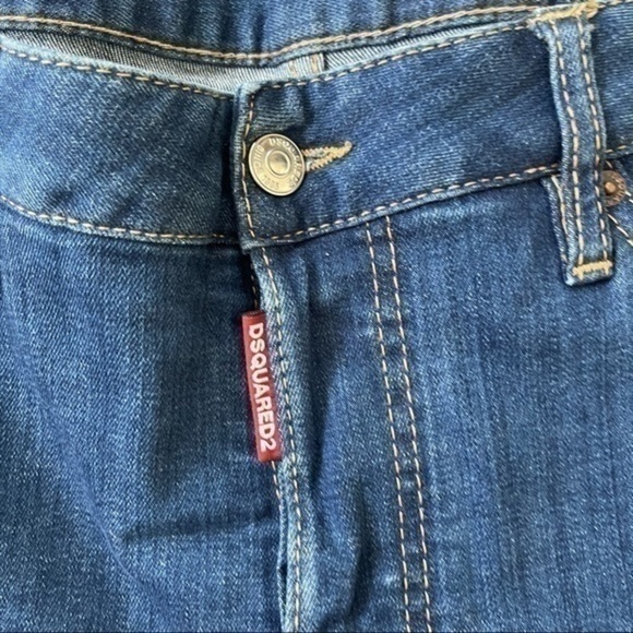 DSquared Icon Patchwork Jeans - Picture 5 of 8